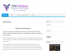 Tablet Screenshot of ftmmentors.org